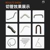 Máquina manual neumática para cortar tubos cortando metal ángulo de 45 grados tubo de hierro tubo de acero inoxidable tubo galvanizado máquina cortadora fabricante de Suzhou