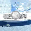 Tiktok Transmisión en Vivo Transfronteriza Joyería de Sirena Reloj Dropshipping Nicho Lujo Gama Alta Pulsera de Reloj para Mujer