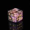 Nuevo Cristal Mineral Natural Espécimen Dados Pequeños Piedra Cruda Enseñanza para Niños Piedra Extraña Piedra de Colores Dados Tamizadores Adornos de Dados
