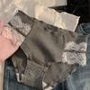 Braguitas de Encaje Miu Girls Pure Lust Cintura Media Ropa Interior para Mujer Algodón Puro Grado 7A Antibacteriano 2025 Nuevo Venta al por Mayor