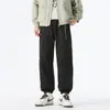 Nuevos pantalones joggers para hombre de primavera y otoño, pantalones largos versátiles de corte slim, pantalones casuales holgados, pantalones de chándal para adolescentes