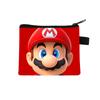 Bolsa de Monedas Popular Transfronteriza de Dibujos Animados de Mario, Mini Cartera para Estudiantes de Primaria, Bolsa de Almacenamiento Unisex, Linda y Divertida para Niños