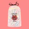 Cubiertas Desechables de Plástico Grueso con Forma de Oso de Colores Personalizadas con Bordes Elásticos para Platos de Cocina