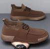Zapatos de Hombre de Suela Blanda 2026 Nuevos Ligeros Transpirables Planos Casuales de Negocios Slip-On Redondos Venta al por Mayor Transfronteriza