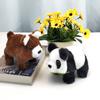 Juguete de Peluche para Gatear Infantil Cachorro Oso, Panda Eléctrico Realista con Hojas de Bambú, Puede Caminar y Hacer Sonidos, Panda Gigante