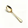 Juego de Cubiertos de Cinco Piezas de Acero Inoxidable con Borde de Encaje, Cuchillo para Trigo, Tenedor, Cuchara, Cuchillo para Bistec de Restaurante Hotel, Cuchara y Tenedor de Postre