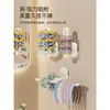 Estante de Almacenamiento para Diademas, Organizador de Gomas para el Cabello y Accesorios para el Cabello, Solución de Almacenamiento para Pasadores y Diademas, Estante de Almacenamiento con Ventosa para Montar en la Pared