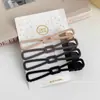 Presilhas de Cabelo de Alta Qualidade Sem Costura para Meninas, Presilhas Bico de Pato para Franja Lateral, Presilhas para Testa para Maquiagem e Lavagem Facial, Grampos de Cabelo Retos, Acessórios de Cabelo
