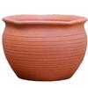 Pote Grande Queimado de Vegetais de Cerâmica Vermelha Vintage Feito à Mão Vaso de Flores Carnudas Cerâmica Grossa Pote Grande de Rosa Cerâmica Vaso Alto para Plantas Verdes Bougainvillea