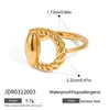 Wanxing Europeu e Americano Aço Inoxidável Combinação de Cores Argola de Rosca Argola de Cavalo Design de Sentido Nicho Argola de Abertura Aço Titânio Não Desbota