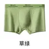 Calzoncillos bóxer deportivos de algodón transpirable para hombre, antibacterianos, transpirables, de cintura media, talla grande