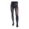 Qinghe Medias para Hombre Aceitosas Sexy Jj Set Set de Masaje de Silicona Abiertas Ultradelgadas Transparentes Sedosas Medias Panty