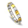 UILZ AliExpress Módulo Italiano Pulseira Diy Destacável Aço Titânio Destacável Personalidade Moda Combinação Pulseira