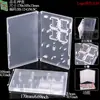 Caja de Almacenamiento para Tarjetas de Juego de Material PS, Caja de Empaque para Tarjetas Pokemon de Cinco Estrellas, Caja de Plástico para Colección de Tarjetas de Arcade