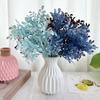 Sala de Estar Estilo Minimalista Moderno Flores Artificiais Criativas Folhas Naturais Mesa de Jantar em Casa Vaso de Cerâmica Arranjo de Flores Decoração Flores Artificiais Atacado