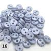 Botones de Plástico de 4 mm con Dos Agujeros, Botones de Pan, Palitos Torcidos de Fieltro de Lana, Accesorios de Botones para Muñecas Hechos a Mano DIY, Joyería Personalizada