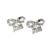 Pendientes de Acero Inoxidable con Perlas en Forma de Corazón para Mujer, Estilo Transfronterizo, Lujo Ligero de Nicho, Gama Alta, No se Desvanecen, Pendientes de Moda y Versátiles
