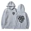 Marca europea y americana de moda Sudadera con capucha de moda para hombre Girls Don't Cry suéter atuendo de pareja nueva colección primavera y otoño
