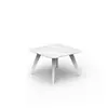 Silla de ratán moderna minimalista para patio exterior, proyecto de balcón, silla de ratán impermeable y resistente al sol, sofá de respaldo exterior
