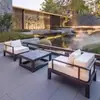 Exterior Nuevo Patio Chino Sofá Ocio Departamento de Ventas Terraza de Hotel Jardín Villa Piso Superior Muebles de Diseñador