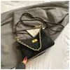 Bolso de Hombro tipo Cadena Retro para Mujer, Nuevo Tendencia Moda Único Alto Valor Nicho Otoño Temprano 2026 Bolso de Hombro Cruzado