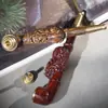 Cachimbo de Escultura em Madeira Peças Pequenas Pixiu Porta-Cigarros Pele de Tigre Sândalo Sândalo de Sangue Artesanal com Núcleo de Filtro Madeira Maciça Cachimbo Curvo para Homens