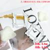 Capa para celular estilo europeu faça você mesmo, pequena moldura para fotos, moldura para fotos, beleza do Vale, porta-retrato para fotografia, pose para nail art, pequenas joias