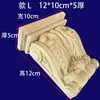 Cabeza de Columna Maciza Tallada en Madera de Dongyang, Soporte de Viga de Madera, Decoración de Cabeza de Columna Romana, Pata de Buey Tallada, Soporte de Madera para Pared de Fondo de Entrada