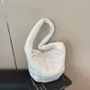 Bolso de Mujer Popular de Nicho Bolso de Hombro 2025 Nuevo Casual Bolso Burbuja Algodón Plumón Estilo Coreano Moda Bolso Nube Plisado