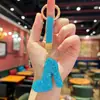 Amazon Creativo Llavero de Zapatos de Tacón Alto para Mujer Incrustado de Diamantes Colgante Exquisito de Bolso de Niña Accesorio Pequeño