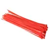 Venta Directa de Fábrica Resistentes a Baja Temperatura Amarres de Nylon 2.5*100 Correas 50 Negros y Blancos Amarres Fijos para Cables