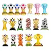 Modelo Nuevo Fútbol Baloncesto Base de Pie Globo de Papel de Aluminio Transfronterizo Trofeo Copa del Mundo Suministros para Eventos Deportivos