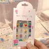 Adesivos de Unha Sanrio para Crianças, Arte de Unha Fofa e Divertida, Peças de Unha para Estudantes, Peças de Unha Doces, Unhas Vestíveis para Crianças