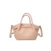 Bolsa Balde Portátil Estilo Coreano Retrô para Mulheres 2025 Verão Novo Estilo Luxo Acessível Textura Tendência Bolsa de Ombro Transversal Casual