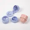Molino Cuatro en Uno, Cortador de Pastillas, Caja de Pastillas Almacenamiento, Mini Cortador y Molino de Pastillas Portátil Multifuncional para el Hogar