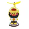 Ácido Hialurónico Decoración de Pato para Coche, Accesorio para Interior de Coche, Patito Amarillo Pequeño para Vehículo Eléctrico, Material Ecológico