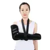 Kangbo Tala Respirável para Antebraço com Fixação no Cotovelo Cinto Ajustável para Fixação do Braço Equipamento de Proteção para Ombro e Cotovelo Tala de Braço para Adulto