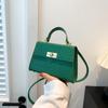 Bolsa Pequena Vintage de Ombro Único 2026 Nova Tendência Fashionável Chique Simples Pequena Quadrada para Mulheres