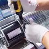 Roda de Vento em Liga de Alumínio Máquina de Cortina de Ar para Entrada de Loja, Montada na Parede, Grande Fluxo de Ar, Uso Comercial