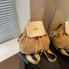 Bolsa Minimalista de Tecido de Nylon para Mulheres 2026 Nova Mochila Casual Versátil Mochila para Estudante e Trajeto Bolsa de Viagem