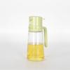 Aceitera de vidrio con apertura lateral transfronteriza, pulverizador multifuncional, freidora de aire de doble propósito, botella de aceite en aerosol, prensado, tanque de aceite para condimentos