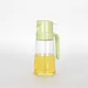 Tanque rociador nuevo transfronterizo cocina rociar hacia abajo doble propósito integrado apertura lateral tanque de aceite de vidrio botella de aceite atomizada botella rociadora