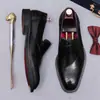 Zapatos de cuero de talla grande, piel de vaca genuina, estilo slip-on, adecuados para uso business casual, mocasines de moda, zapatos formales de vestir, zapatos de hombre
