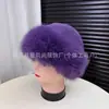 Sombrero de Felpa con Ala Grande Mongol, Sombrero de Invierno Grueso, Piel Sintética de Visón, Piel de Zorro, Sombrero Cálido y a la Moda para Hombres y Mujeres