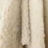 Miranda Lana Plush Rizado Rollo Lana de Cordero Seda Rizada Tela para Ropa Material para Zapatos Tela para el Hogar Tacto Suave y Ceroso