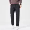 Pantalones casuales de negocios para hombre, pantalones de hombre, pantalones rectos ajustados para hombre, estilo de negocios ligero, pantalones largos de otoño nuevos