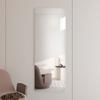 Espejo de cuerpo entero para pared, autoadhesivo, para el hogar, dormitorio, armario, puerta de armario, dormitorio, parche invisible, sin perforaciones