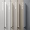 Manija de Armario Aige Blanco U705 Mismo Color Gris Cachemir Invisible U702 Manija Larga para Junta de Puerta de Cajonera Minimalista