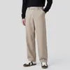 Pantalones de vestir casuales rectos holgados para hombre APO, estilo "dinero viejo" transfronterizo, lujo ligero, tacto de alta gama, pantalones largos para hombre