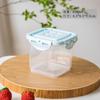 Caja de Embalaje para Pastel Mousse Mille-Feuille de 650ml, Caja Reciclable para Tiramisu Helado Leche de Soya, Caja para Ensalada de Frutas